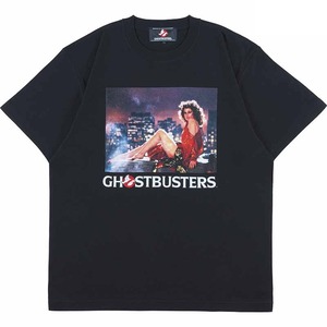 メディコム・トイ MLE ゴーストバスターズ ディナ・バレット ブラック Tシャツ Lサイズ 紙タグ付き