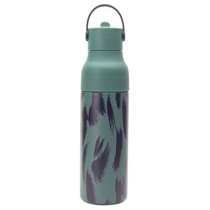 Sports Water Bottle 500ml - Green & Black