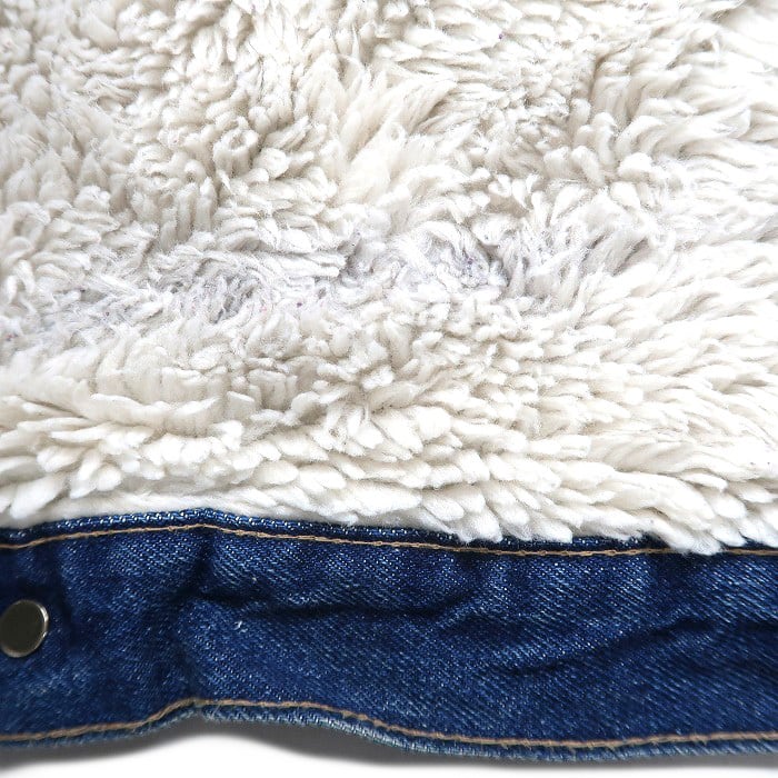 古着 ラングラー Wrangler デニム ボアジャケット サイズ表記 古着 ラングラー Wrangler デニム ボアジャケット サイズ表記