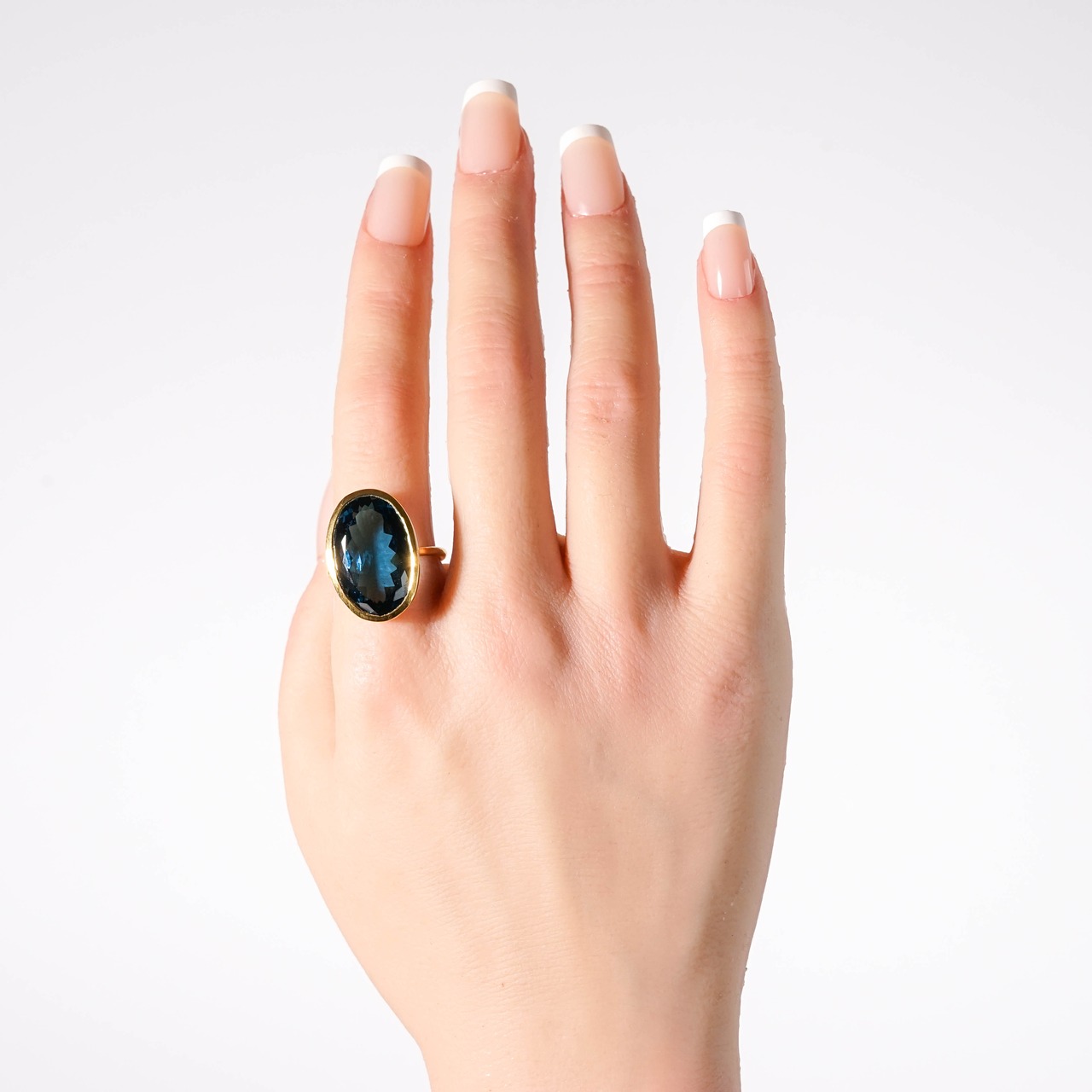 【15号】ロンドンブルートパーズ リング（グラン）