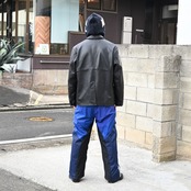 CHANGES スイッチングジップパーカー、ナイロンパンツstyle2