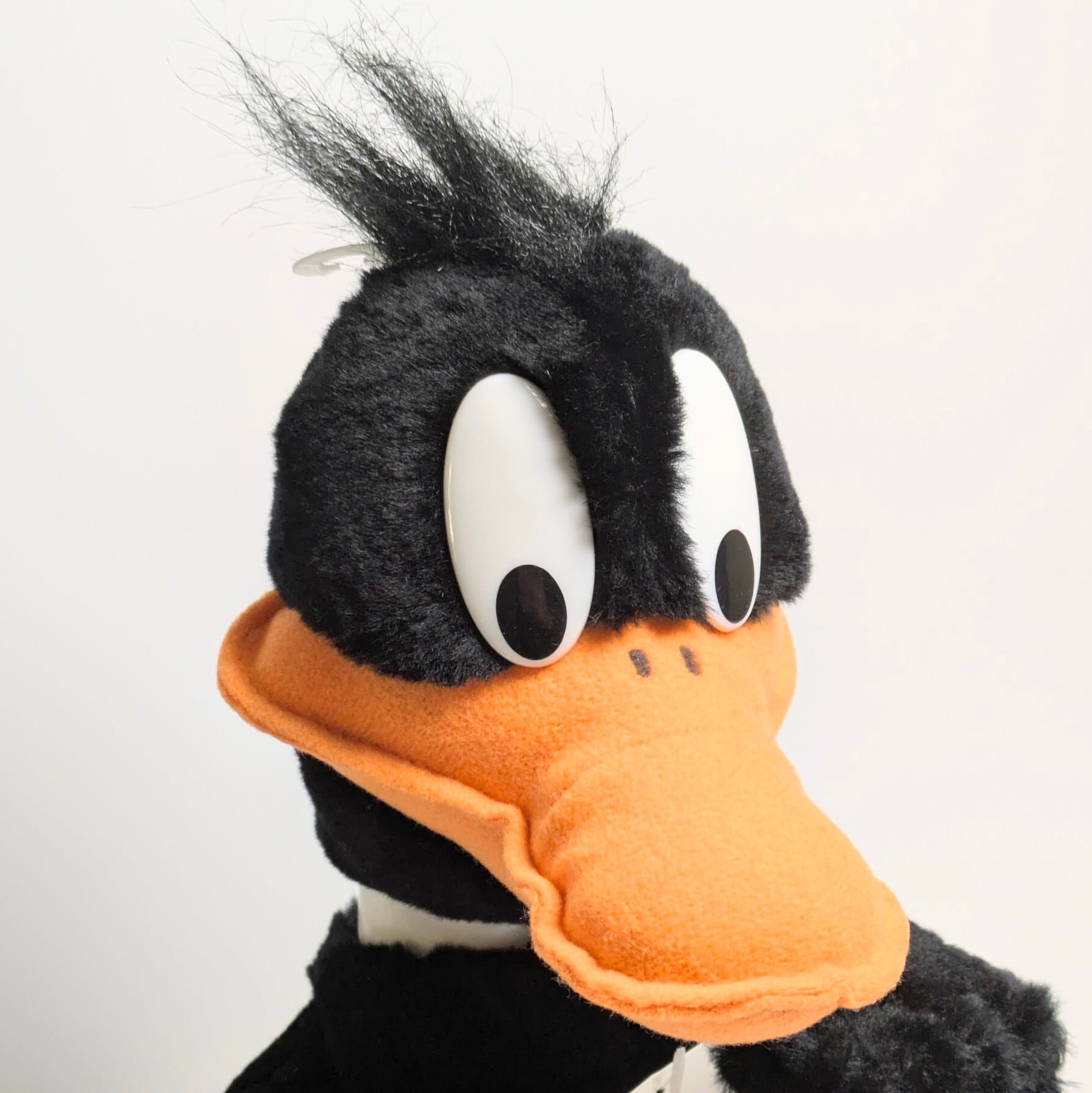 ☆VINTAGE 1994☆【 Looney Tunes ( ルーニーテューンズ ) 】 ダフィー・ダック Six Flags Theme Parks 限定 / ぬいぐるみ / プラッシュ 〚アメリカン雑貨 アメトイ〛