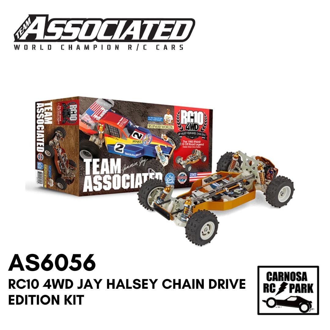 新品　未使用　RC10 team associated JAY HALSEY ASSOCIATED アソシエイティッド】 RC10 4WD Jay Halsey Chain Drive