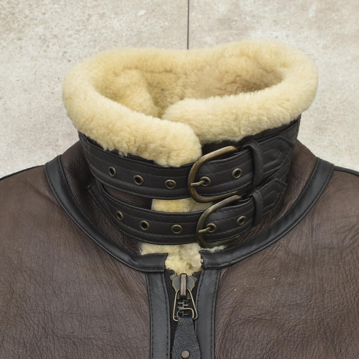 Mouton / Sheepskinbomber jacket B-3 TYPE | 古着屋 grin days Mouton / Sheepskinbomber jacket B-3 TYPE | 古着屋 grin days