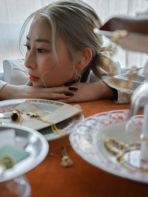 F0427 [stainless hoop pierce]