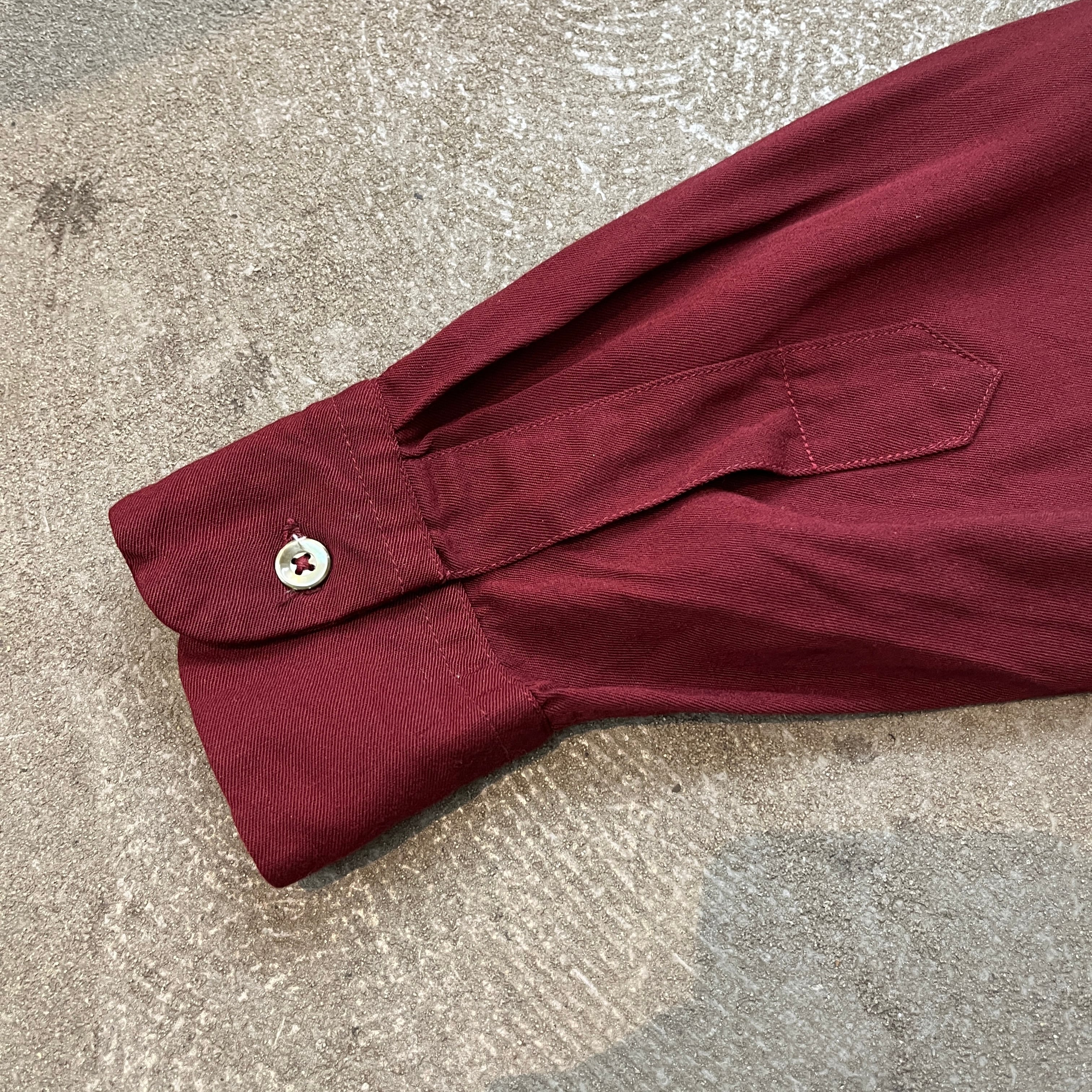 40s Creveling Of California Rayon Shirt 40年代 レーヨンギャバ