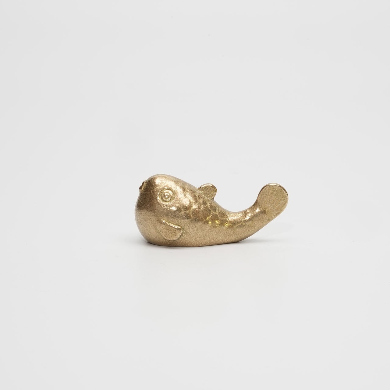 真鍮鋳物製のペーパーウェイト＆筆置き”ふぐ”》招福 ふぐ | 銀雅堂 | a