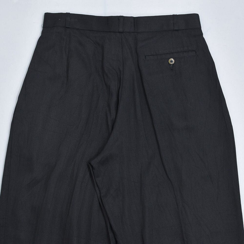 80s～ Fonte ヘリンボーンストライプ 3タック ルーズシルエット