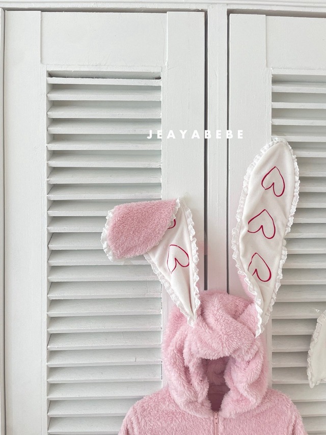 [予約][送料無料]≪JEAYABEBE≫bunny bunny suit (baby) 8