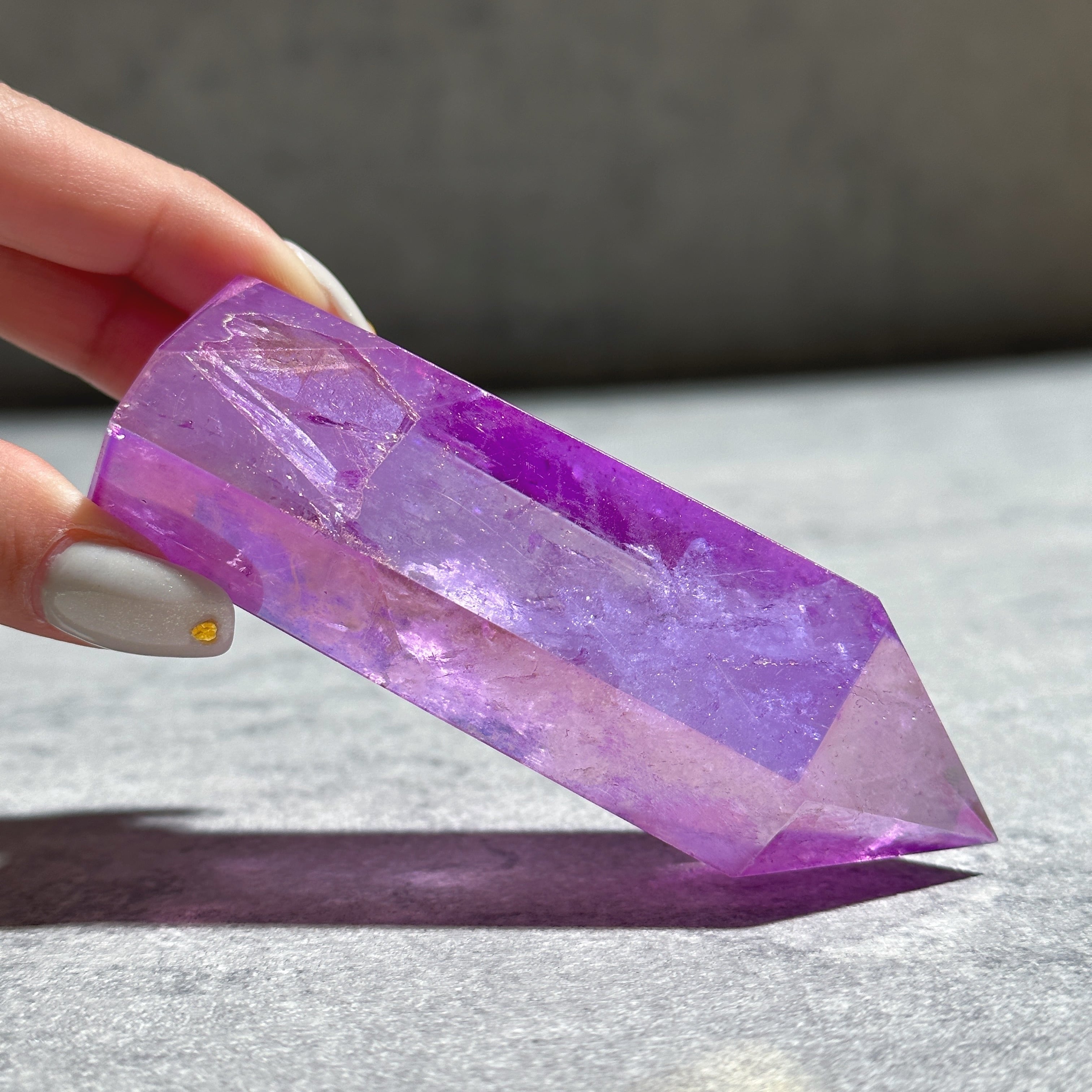 パープルオーラクォーツ タワー01◇ Purple Aura Quartz ◇天然石