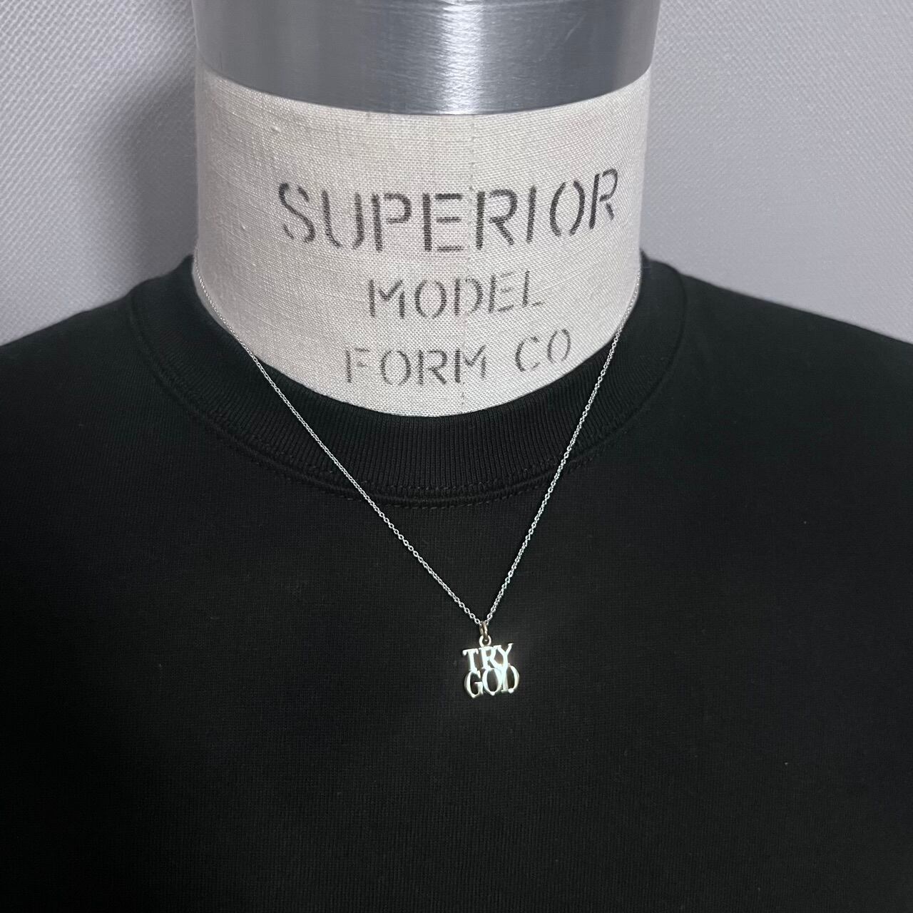 VINTAGE TIFFANY & CO. TRY GOD Charm Necklace Gold Vermeil