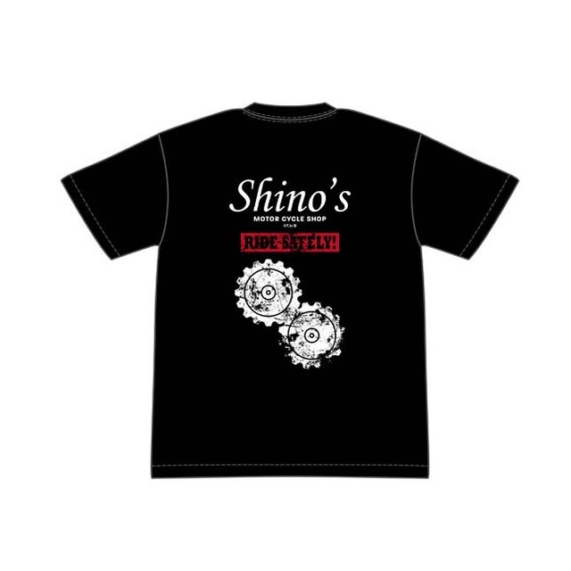 スーパーカブ Shino’sバックプリントTシャツ