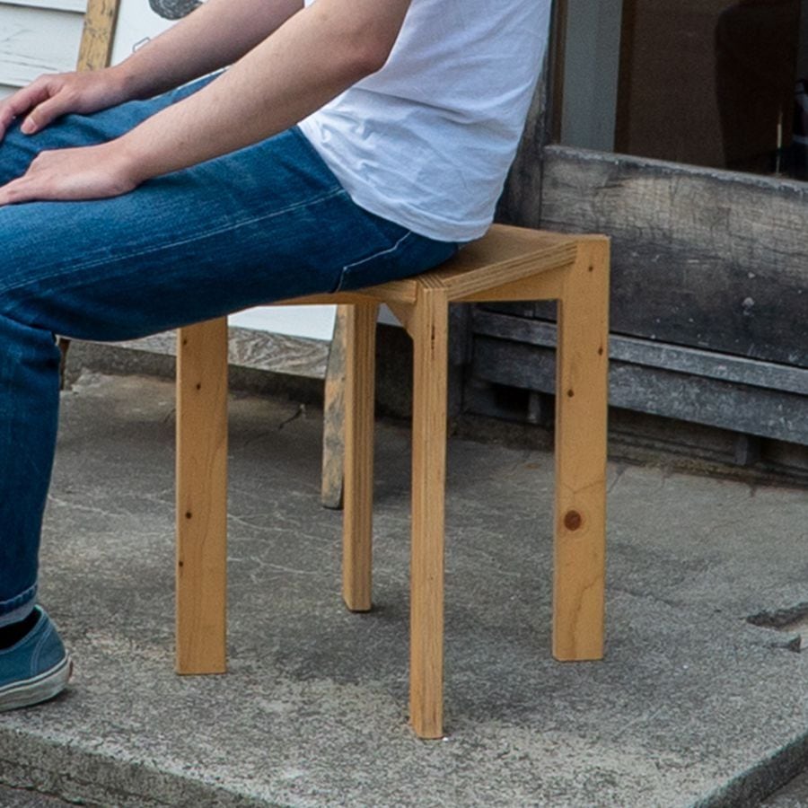 オークプライウッド　スツール Plywood stool （プライウッドスツール） | WOODWORK CENTER