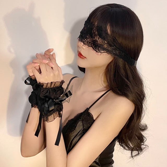 フリル拘束具セット【No.1214】/かわいいレディースコスプレ衣装