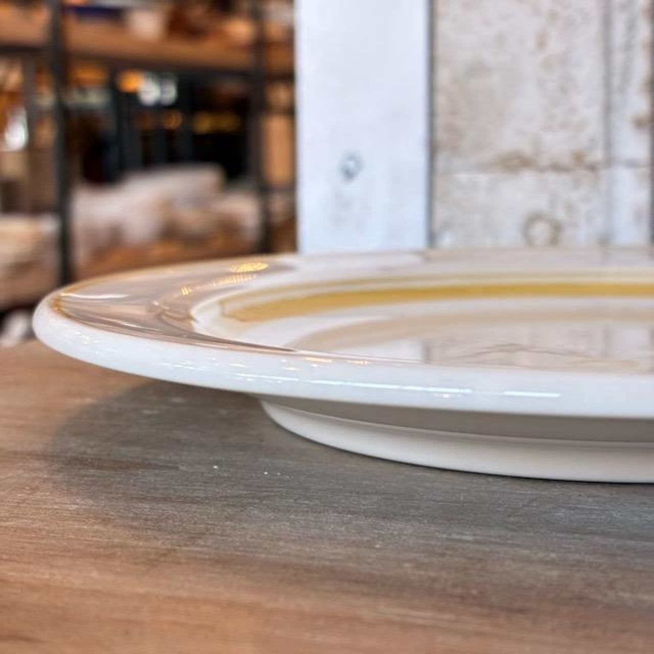 Countryside Cake Plate 17.5cm 4color　カントリーサイドケーキ皿　全4色　イエロー　ブルー　ネイビー　グリーン　小皿　電子レンジ　食洗機　オーブン