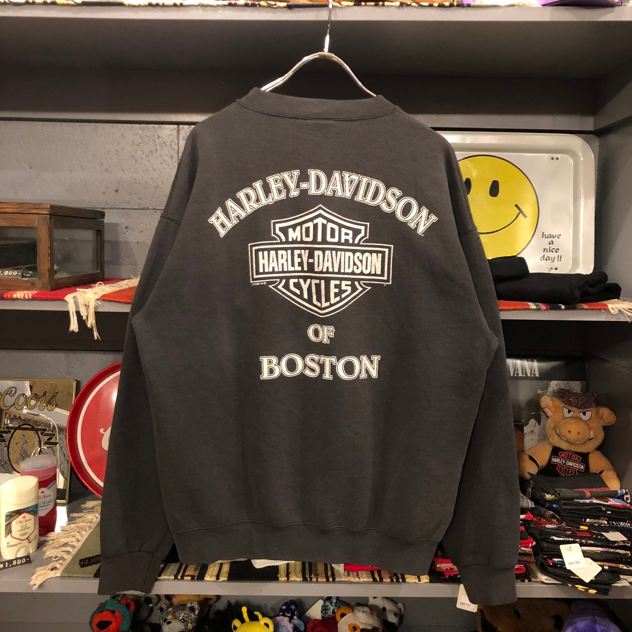 90s Harley Davidson Sweat Shirt | VOSTOK