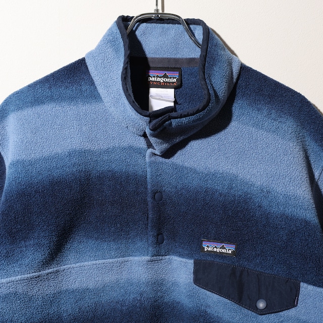 美品 M 15年 HDNB LW Synchilla Snap-T Patagonia シンチラ ライトウエイトスナップT パタゴニア グラデーション