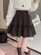 ミニ丈 フレアスカート G10CSK0020