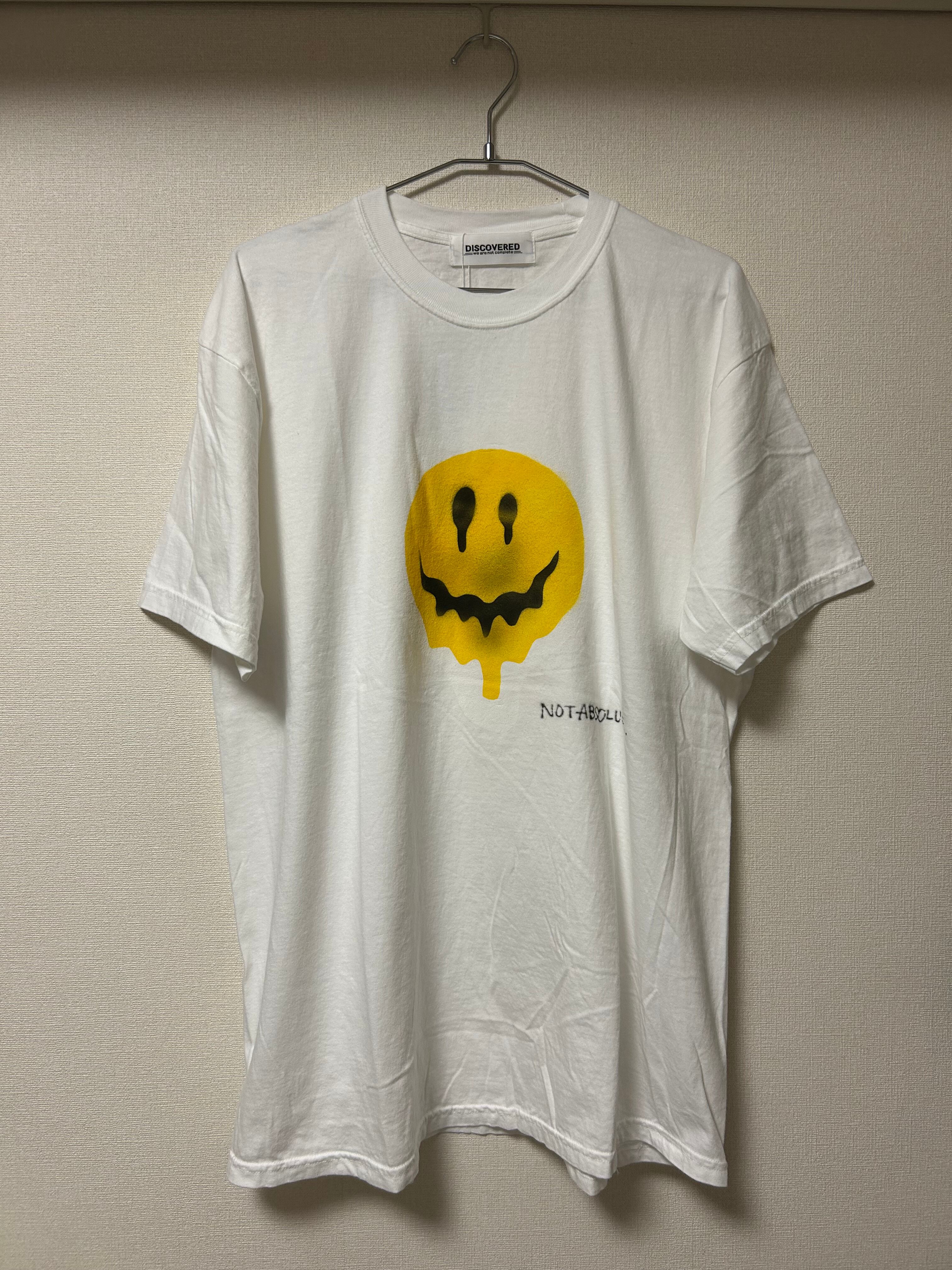 【 DISCOVERED ディスカバード】SMILE S/S TEE WHITE