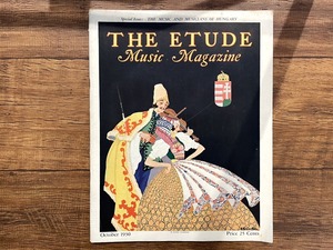 【DM001】THE ETUDE Music Magazine October.1935 / display book