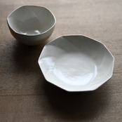 たくまポタリー ねじりボウル 白 / 2104700000303