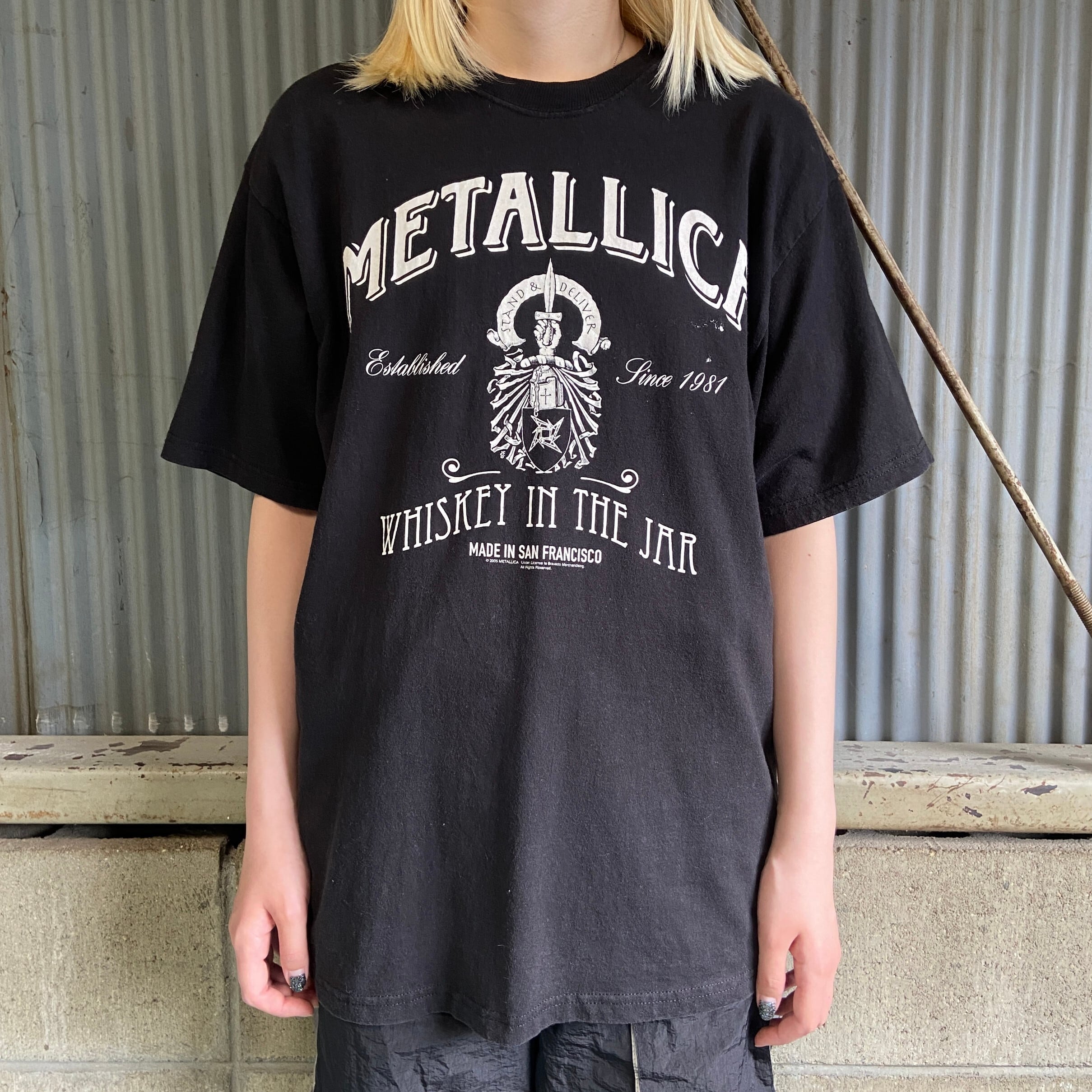 メタリカ　ヴィンテージ  Tシャツ　metallica バンド　ロック　カニエ