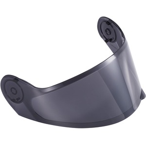 【新着特価】バイク用ヘルメットシールドFF868用 UVカット ハードコート加工済 クリア/スモーク/シルバー/レインボー (スモーク)