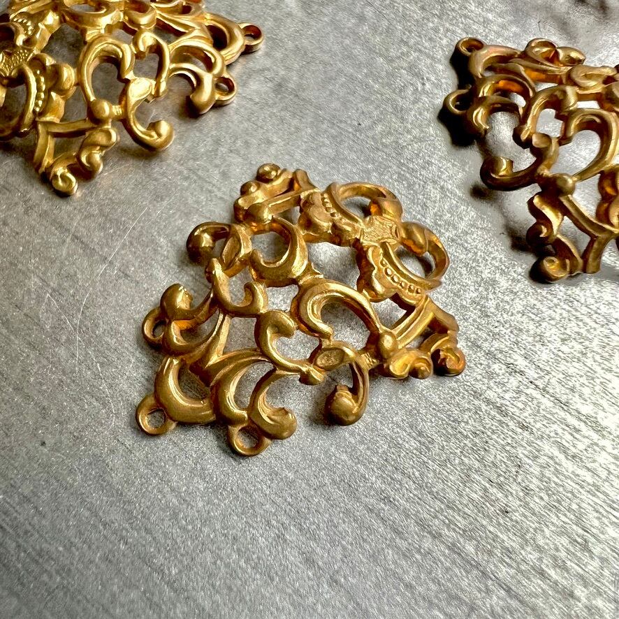 90s ヴィンテージ ブラスコネクターパーツ オーナメント 真鍮製 | 輸入