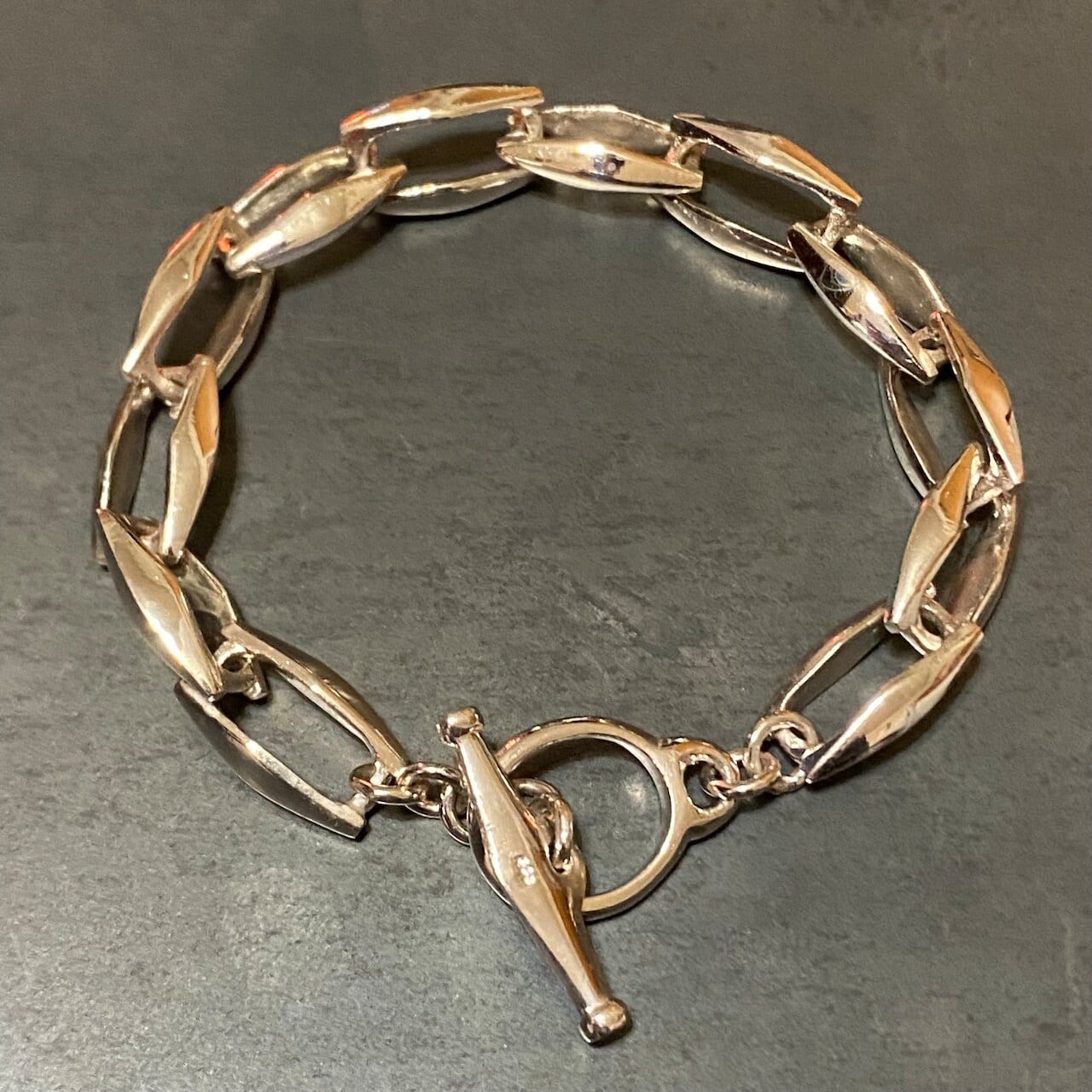SILVER925 FOOP DESIGN MANTEL BRACELET/シルバー/ブレスレット