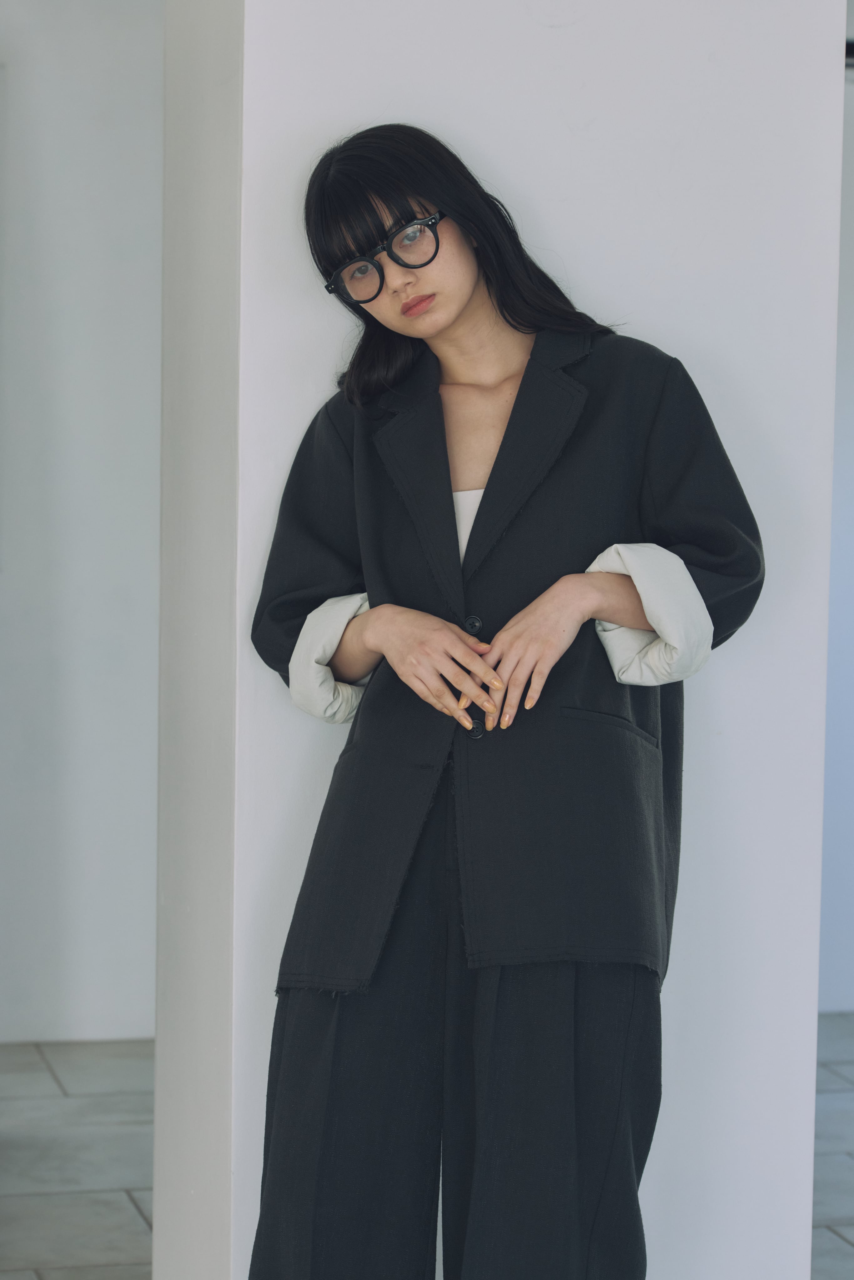 DU260514 Cut Off Design Jacket 【set up可】【Re Stock】 | dium.