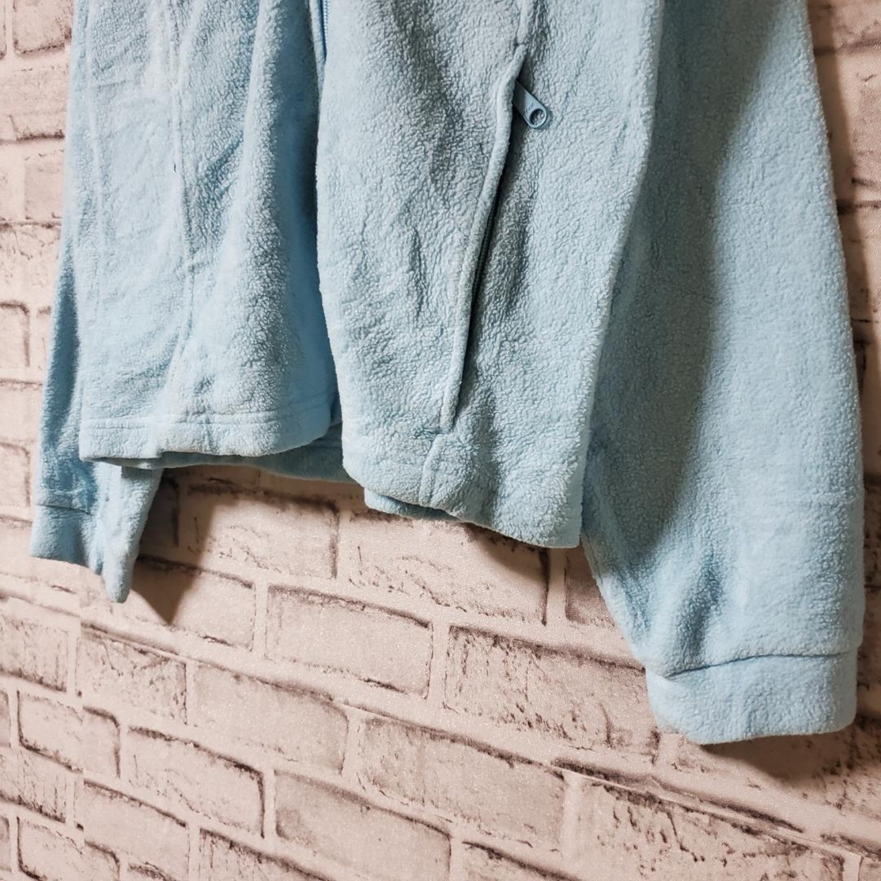 【コロンビア】海外製　スカイブルー　フリース　キッズ　150サイズ　