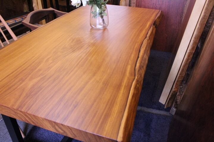 アサメラ_1850×880-940×65_柏店_テーブル天板/一枚板 19559 | 千年家具