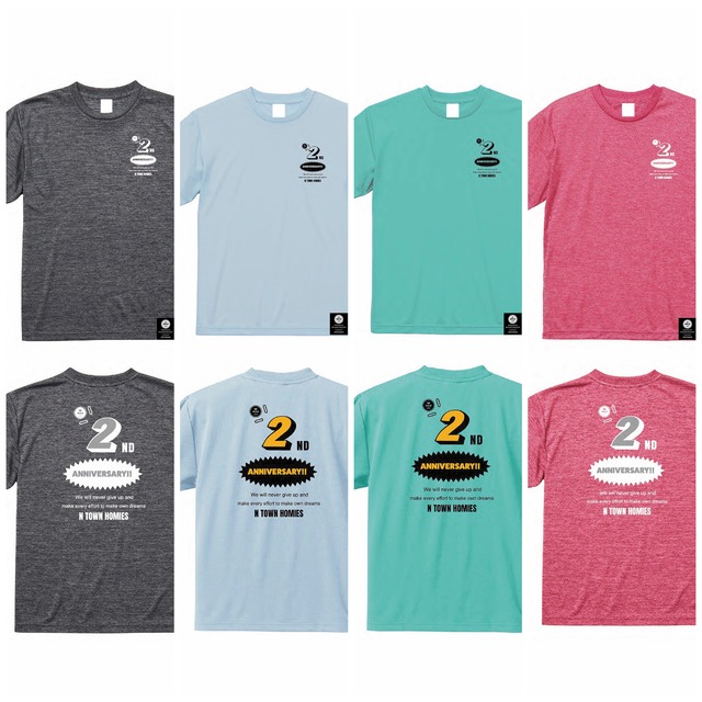 【DRY】2ND ANNIVERSARY T-SHIRT※受注生産