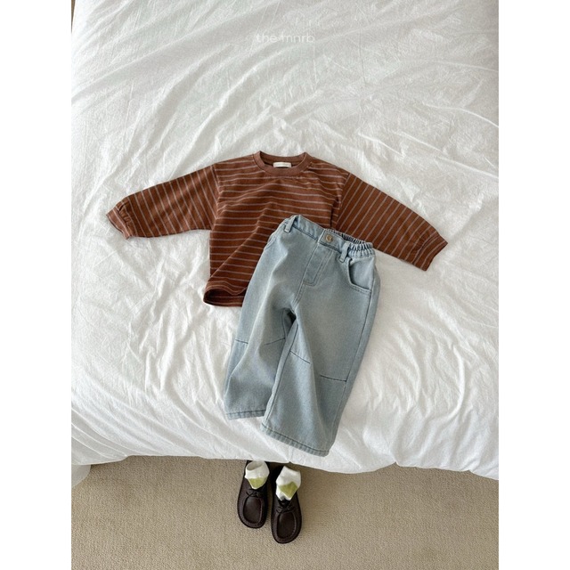 《予約》minirobe ¨ james stripe T