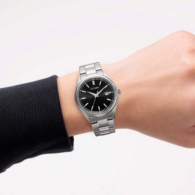 CITIZEN COLLECTION シチズンコレクション エコドライブ 5気圧防水 サファイアガラス メンズ腕時計 BM1350-54E