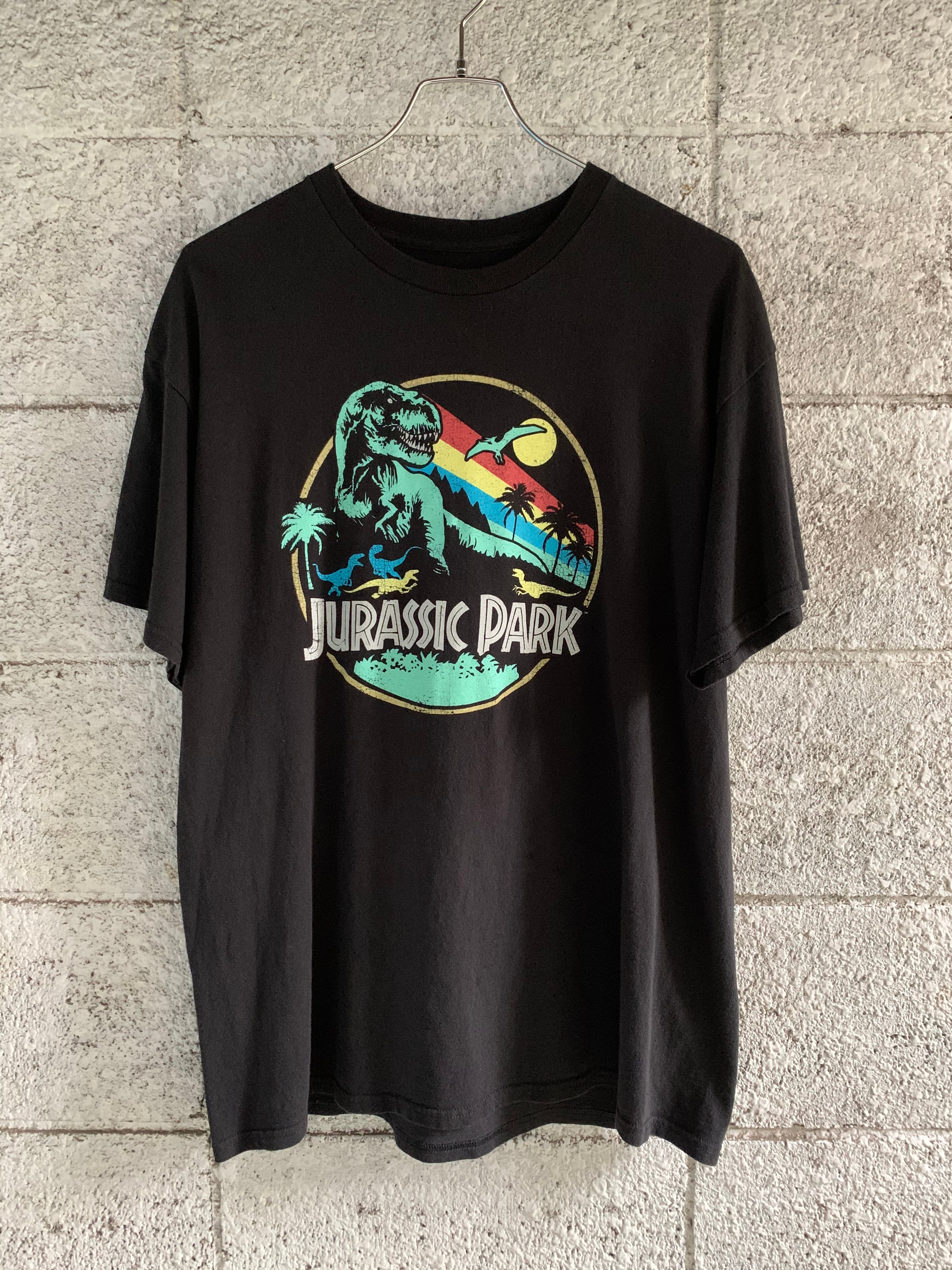 超歓迎】 新品 ジュラシックパークTシャツ Tシャツ/カットソー(半袖/袖