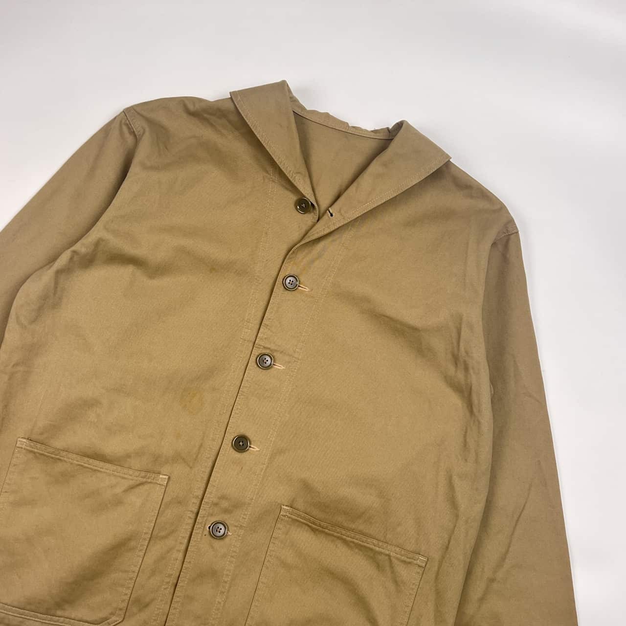 BEAMS ビームス コットン ジャケット L/ベージュ メンズ