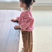 韓国子供服 / 26winter / cream bbang / コーデュロイポケットワイドパンツ / キッズ / 冬服 *XXS~XL*