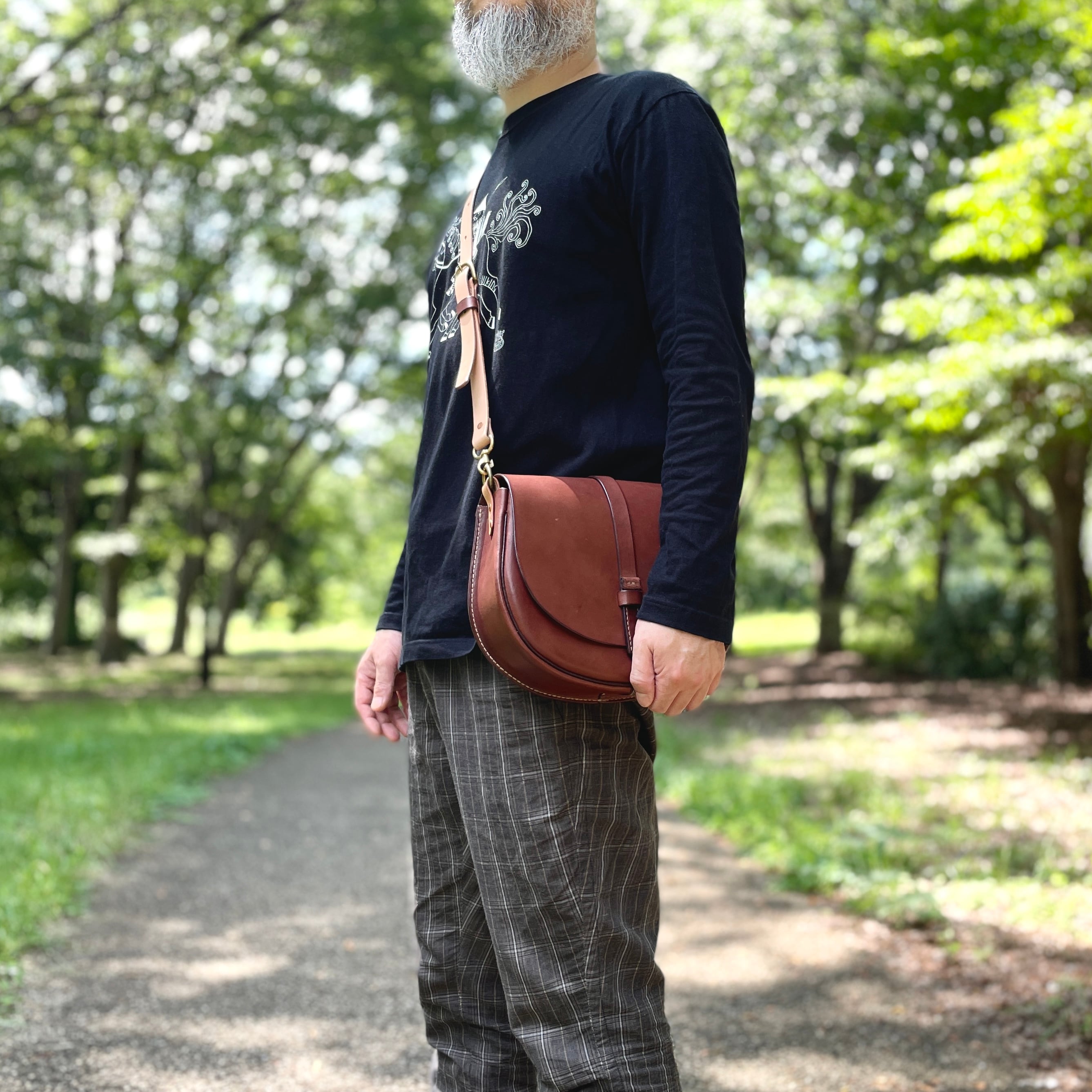 ショルダーバッグ 刻印サービス付［全3色］Shoulder Bag［3 colors