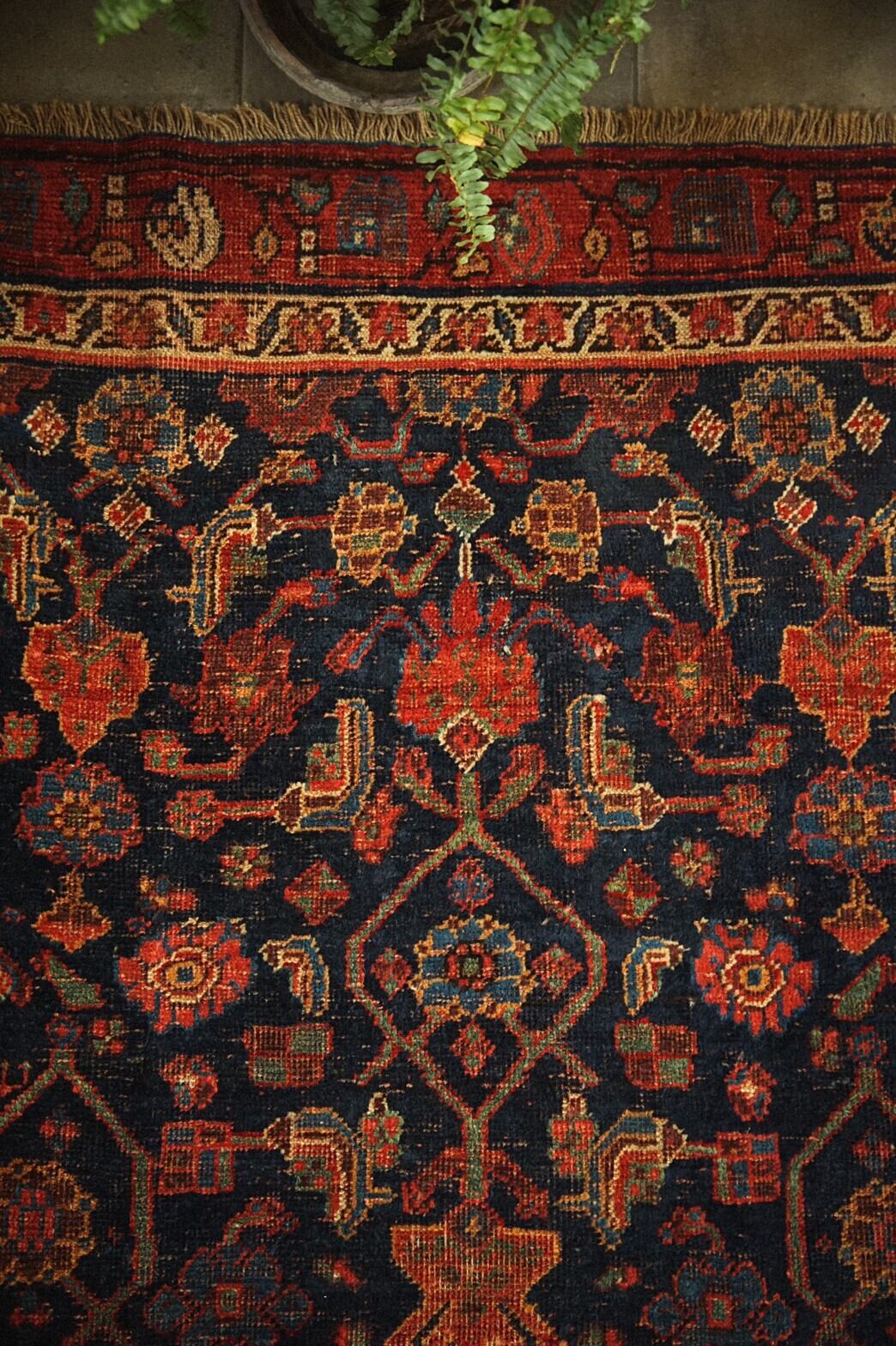 422-Semi Antique Malaer rug
