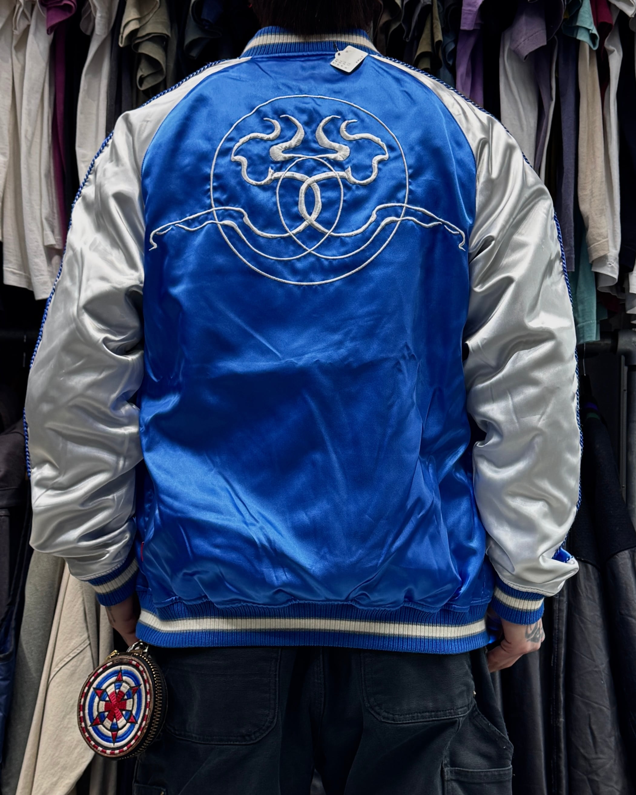 Special!!】10's old stussy Souvenir Jacket “スカジャン” “別珍