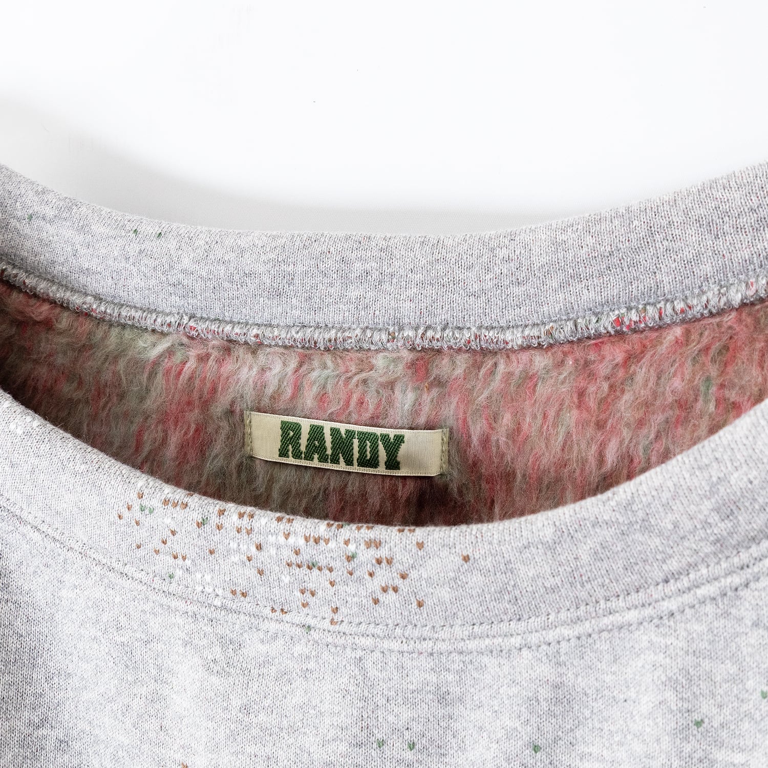 RANDY 25aw 裏起毛スウェット 楽天市場】RANDY | LAY (RED) クルー