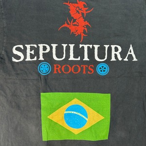12799 SEPULTURA 長袖 ロックTシャツ バンT 両面プリント XL