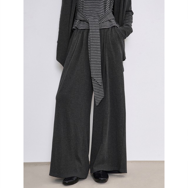 リラックスワイドイージーフレアパンツ　PT3434