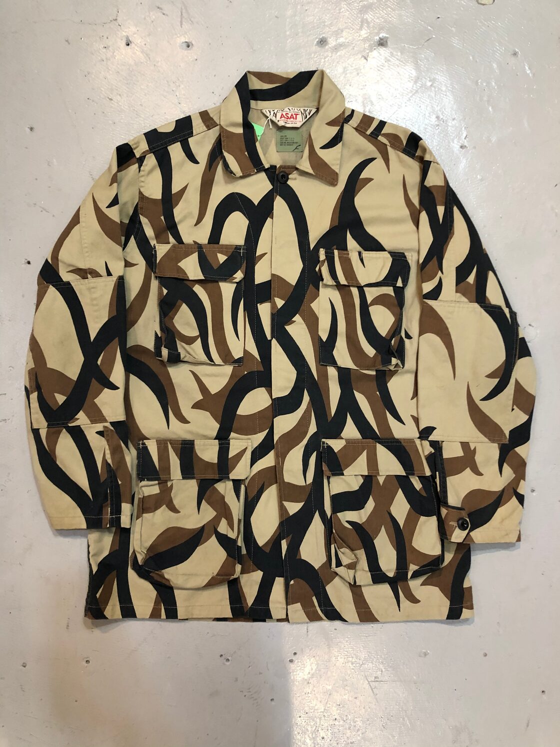 vintage ASAT トライバルカモ カバーオール | PAY ID