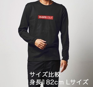 Tシャツ ロングスリーブ『IMPIZM』／Black