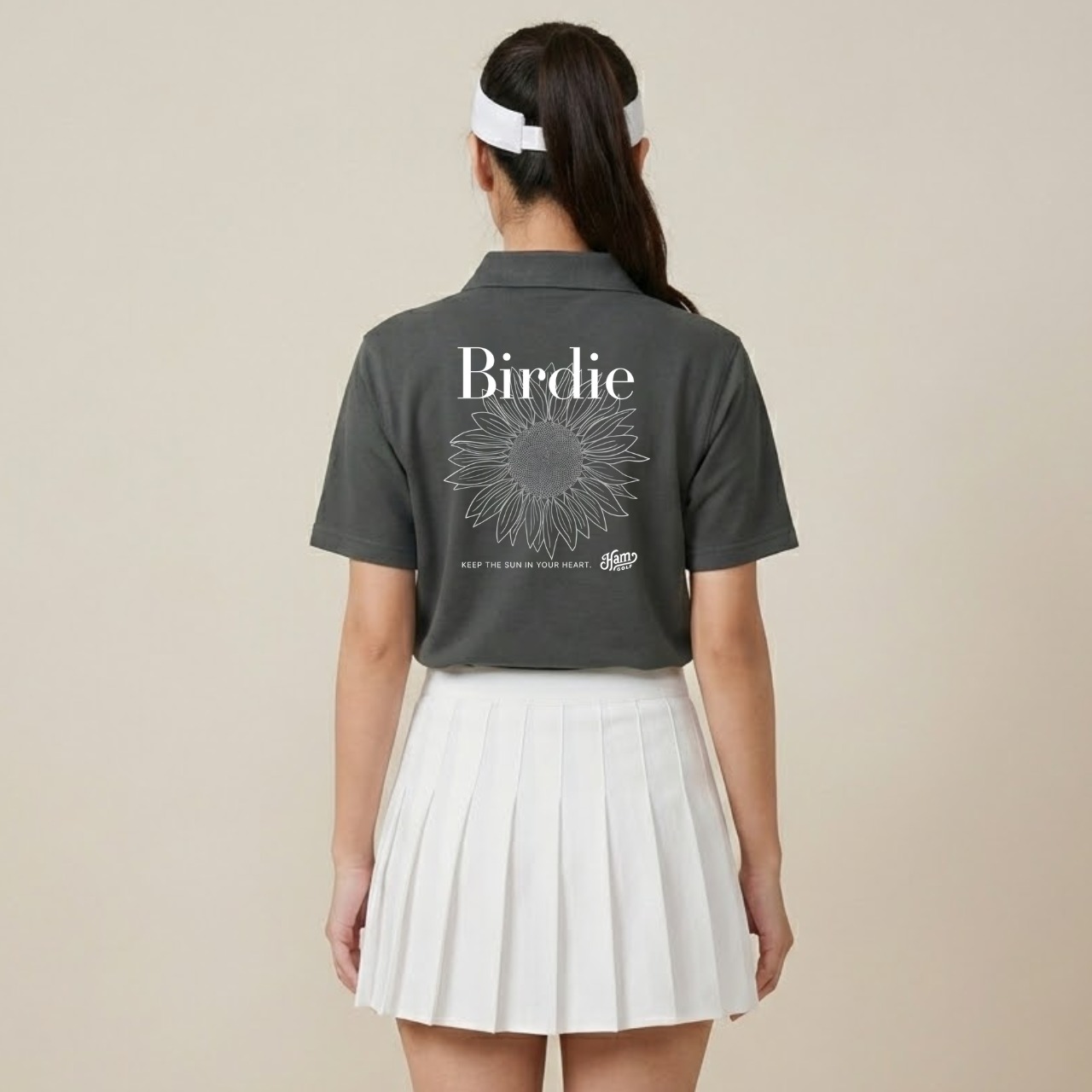 BIRDIE SUNFLOWER POLO/DG