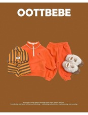 韓国子供服 / 26winter / oottbebe / ノマドボーダーバラクラバ / ベビー&キッズ / 冬服 *S~M*
