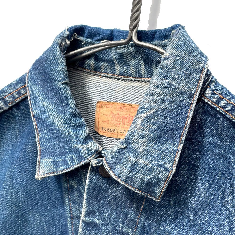 Levis 70505 Big E [Levi - 70505 BigE] [Late 1960s-] denim