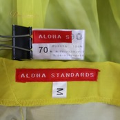 フラダンス 衣装 ツーピース セットアップ 上下セット アロハスタンダード イエロー系 ALOHA STANDARDS グラデーション チューブトップ パニエ かわいい 鮮やか 華やか 明るい ハワイアン アロハ ハワイアンプリント フラ ダンス レッスン